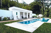 ohg0228_3 New swimming pool, spa, and pool house