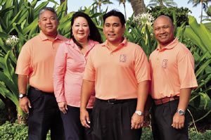 From Left: Kevin Uyehara – Mortgage Loan Coordinator, Teri Lynn Oshita – Sales Manager (NMLS No. HI-270630), Vince Otsuka – President (NMLS No. HI-329573), Vim Balantac – Senior Mortgage Loan Originator (NMLS No. HI-351537) From Left: Kevin Uyehara – Mortgage Loan Coordinator, Teri Lynn Oshita – Sales Manager (NMLS No. HI-270630), Vince Otsuka – President (NMLS No. HI-329573), Vim Balantac – Senior Mortgage Loan Originator (NMLS No. HI-351537)